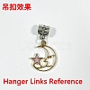 Alloy Enamel European Dangle Charms PALLOY-YW009-02-2
