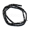 Natural Black Spinel Beads Strands G-P457-B01-31-3