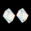 Mocha(MK) Irregular Rhombus Sew on Rhinestone RGLA-G019-01E-2
