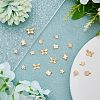 50Pcs 5 Style Rack Plating Brass Charms KK-FH0004-69-5