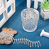 1 Yard Iron Rhinestone Cup Chains IFIN-TA0001-74-7