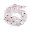 Natural Kunzite Beads Strands G-O170-118-2