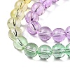 Baking Paint Transparent Glass Beads X-DGLA-M001-8mm-02-3