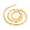 Natural Yellow Quartz Beads Strands G-D463-06-2