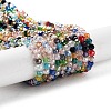 Electroplate Transparent Glass Beads Strands LS-EGLA-A035-T4mm-HA01-1