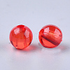 Transparent Plastic Beads KY-T005-6mm-631-2