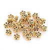 Tibetan Style Alloy 3D Flower Beads LS-GLF0476Y-1