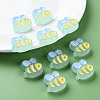 Transparent Acrylic Beads MACR-S374-06B-05-6