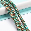 Synthetic Turquoise Beads Strands G-C034-02C-2