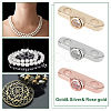 18Pcs 3 Colors Brass Micro Pave Clear Cubic Zirconia Slide Charms KK-GO0001-29-5