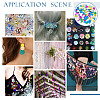 2000Pcs 10 Colors Ornament Accessories PVC-OC0001-14C-6