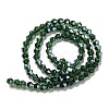 Transparent Electroplate Glass Beads Strands LS-GLAA-F029-3mm-C25-2