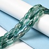 Natural Dyed White Jade Beads Strands G-M402-A01-10-1