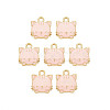 Eco-Friendly Zinc Alloy  Pendants ENAM-R051-01-02G-01-NR-2