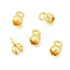 Brass Bead Tips KK-Z156-04G-01-1