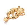 Ion Plating(IP) 304 Stainless Steel Pendants X-STAS-D165-14G-08-3