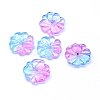 Transparent Glass Beads GLAA-H016-06F-7-2