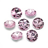 Pointed Back Glass Rhinestone Cabochons RGLA-T029-8mm-03-1