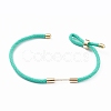 Braided Nylon Cord Bracelet Making MAK-A017-D01-09G-2
