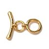 Brass Toggle Clasps KK-Z121-16G-1