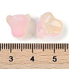 Transparent Spray Paint Glass Beads GLAA-H035-03D-3