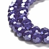 Electroplate Opaque Glass Beads Strands LS-EGLA-A035-P6mm-A09-3