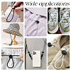 40Pcs 4 Colors Plastic Cord Locks FIND-PH0027-35-2