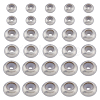 50Pcs 3 Style 316L Surgical Stainless Steel Beads STAS-DC0014-49-1