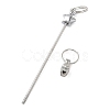 Iron Beadable Keychain Bar IFIN-F164-03A-2