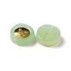 Transparent Spray Painted Glass Beads GLAA-I050-15G-3