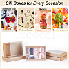 30Pcs Kraft Paper Jewelry Drawer Boxes CON-BC0007-22-6