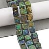 Natural Azurite Beads Strands G-G053-B20-01-2