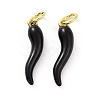Rack Plating Brass Enamel Charms KK-C008-20G-3