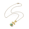 304 Stainless Steel Necklaces NJEW-MZ00026-02-4