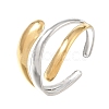 304 Stainless Steel Cuff Open Rings SA-CBAB767-23GP-4