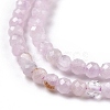 Natural Kunzite Beads Strands X-G-C009-A09-4