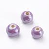 Handmade Porcelain Beads PORC-D001-10mm-17-1