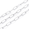 Tarnish Resistant 304 Stainless Steel Paperclip Chains CHS-L022-03P-A-1