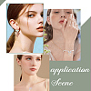 32Pcs 8 Colors Alloy Rhinestones Bowknot Pendants FIND-AR0006-14-5