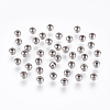 Tarnish Resistant Round 304 Stainless Steel Spacer Beads STAS-I050-06-4mm-1