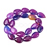 Two Tone Natural White Jade Beads Strands G-Z105-B01-01C-3