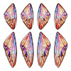 Transparent Resin Wing Pendants Set RESI-TAC0021-01D-1