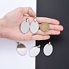 Tarnish Resistant 304 Stainless Steel Pendants STAS-I140-18S-6