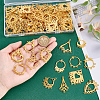 96Pcs 12 Styles Alloy Chandelier Component Links FIND-PH0026-57-3
