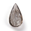 Embossed Glass Rhinestone Pendants GLAA-J101-06A-001SA-3
