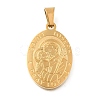 304 Stainless Steel Pendants STAS-K394-04G-01-1
