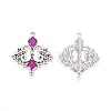 Alloy Enamel Chandelier Component Links ENAM-EA9734Y-5-2