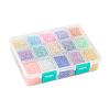 15 Colors Glass Seed Beads SEED-JP0007-02-9
