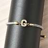 Adjustable Nylon Cord Bracelets X-BJEW-C096-01G-07-3