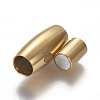 Ion Plating(IP) 304 Stainless Steel Magnetic Clasps with Glue-in Ends STAS-F212-022G-2